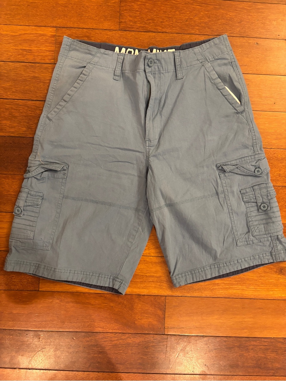 Men's Monument Blue Casual Cargo Shorts